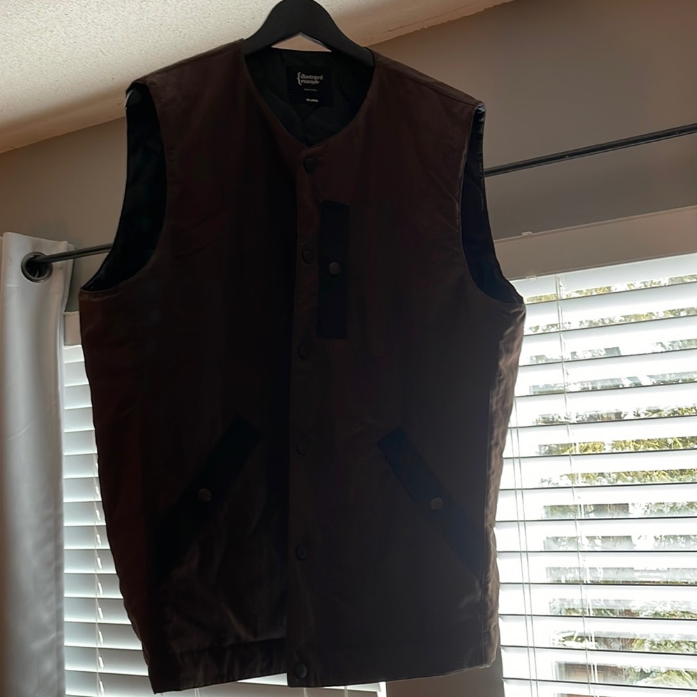 Brown vest